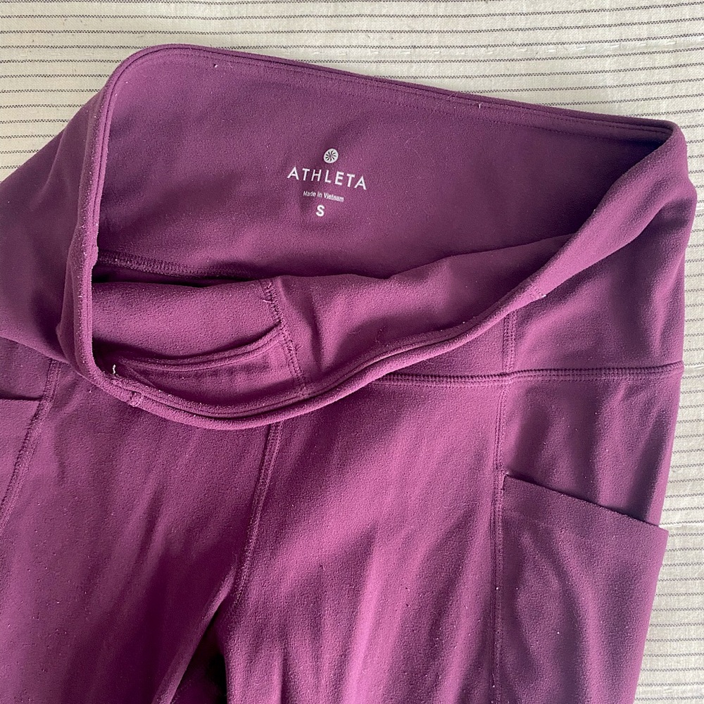 Athleta Purple Leggings